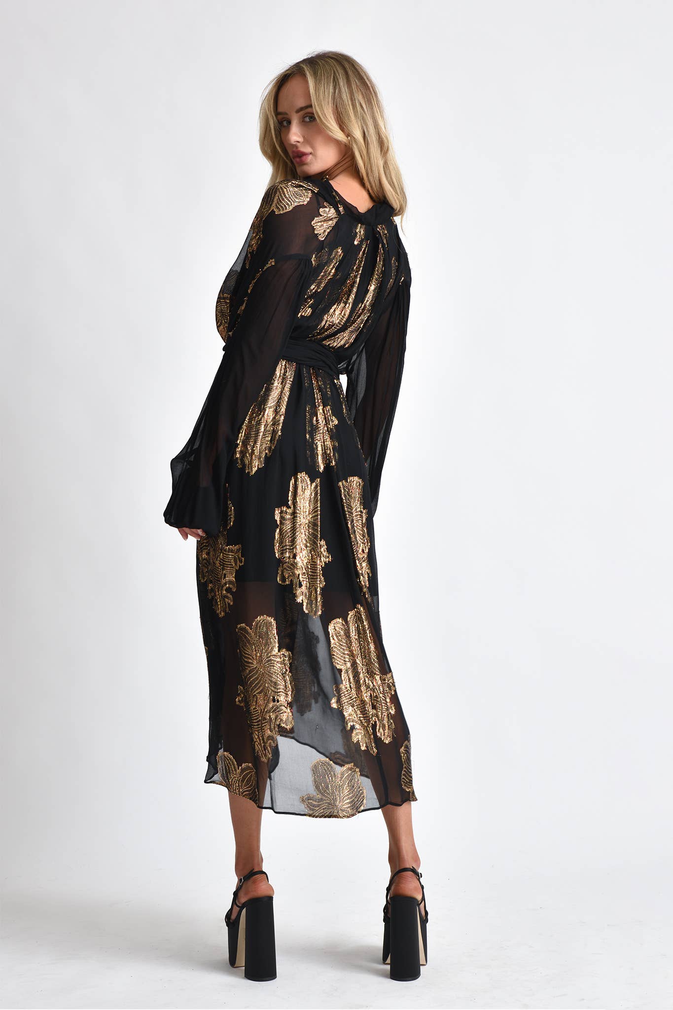 Rock Gold Metallic Dress