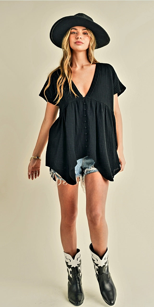 Florise Button Down Blouse