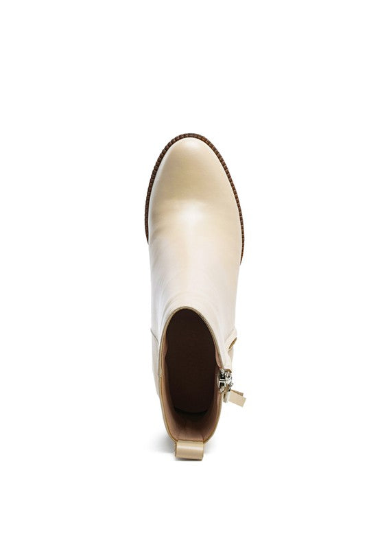 High Block Heeled Boots