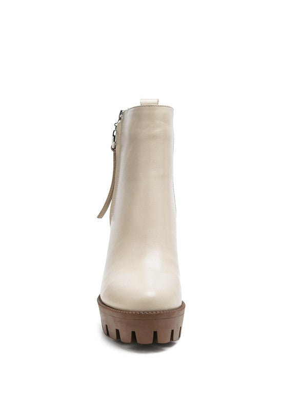 High Block Heeled Boots