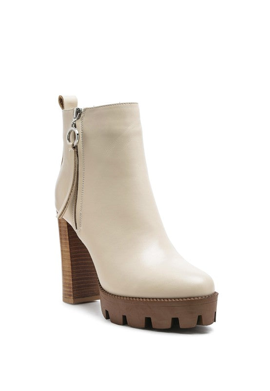 High Block Heeled Boots