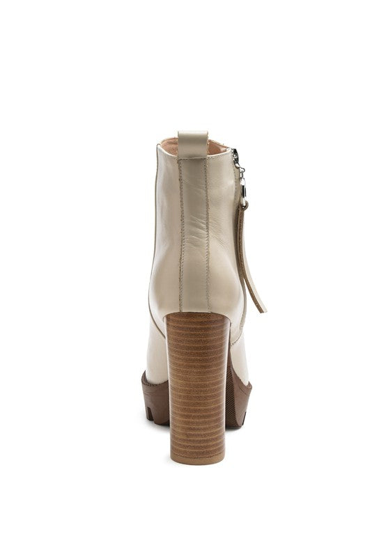 High Block Heeled Boots