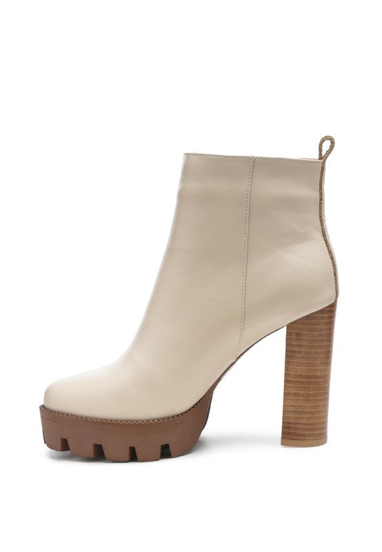 High Block Heeled Boots