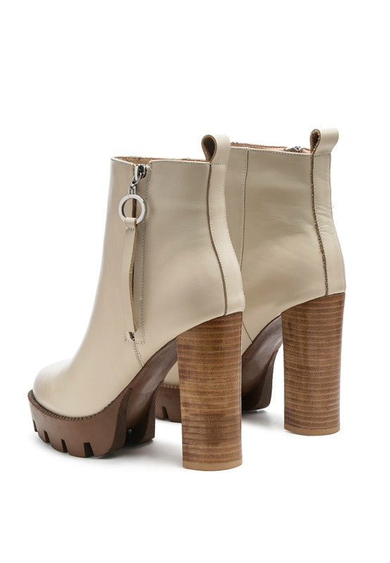 High Block Heeled Boots