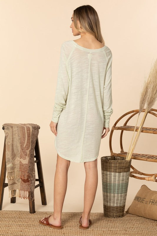 The Leisure Dress in Lime