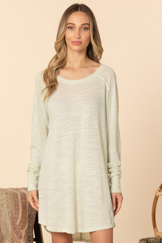 The Leisure Dress in Lime