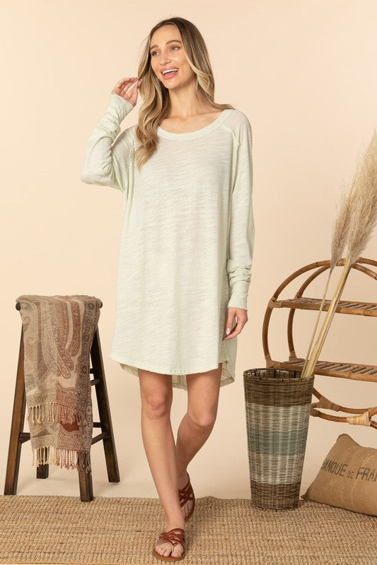 The Leisure Dress in Lime