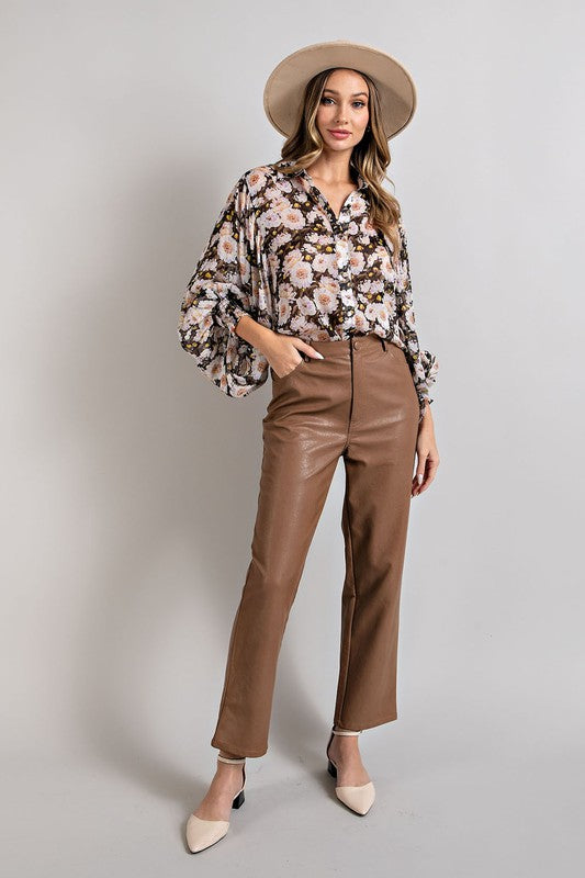Floral Print Blouse
