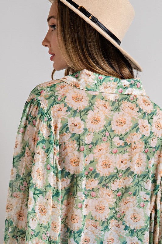 Floral Print Blouse
