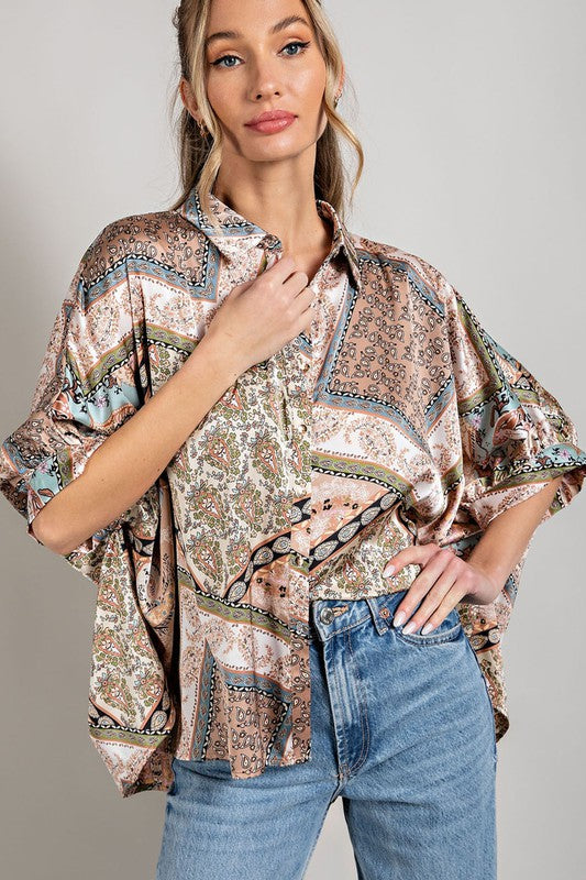 Printed Blouse