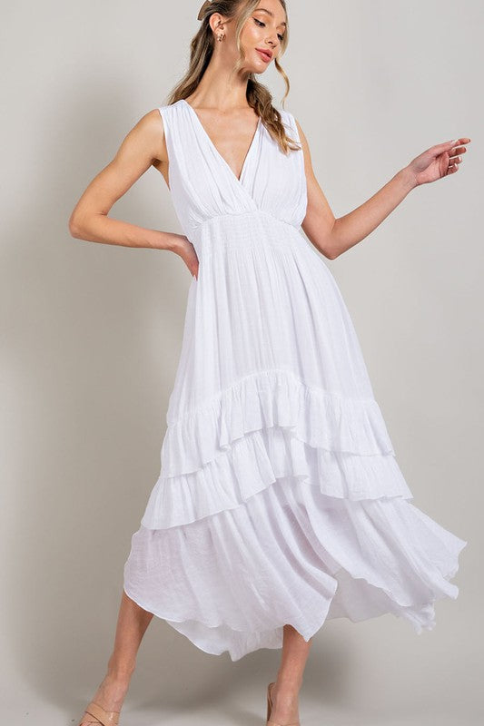Ruffle Maxi Dress