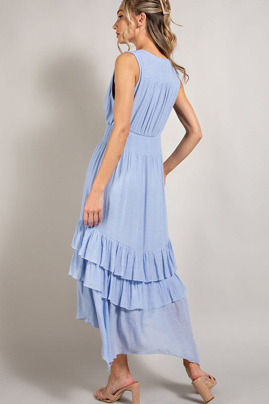 Ruffle Maxi Dress