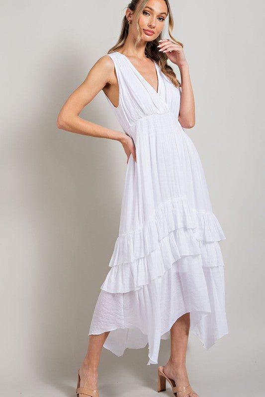 Ruffle Maxi Dress