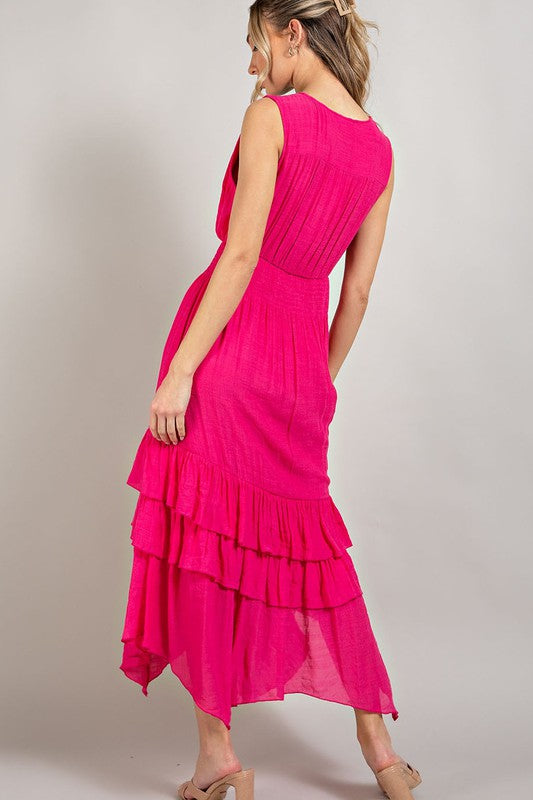 Ruffle Maxi Dress