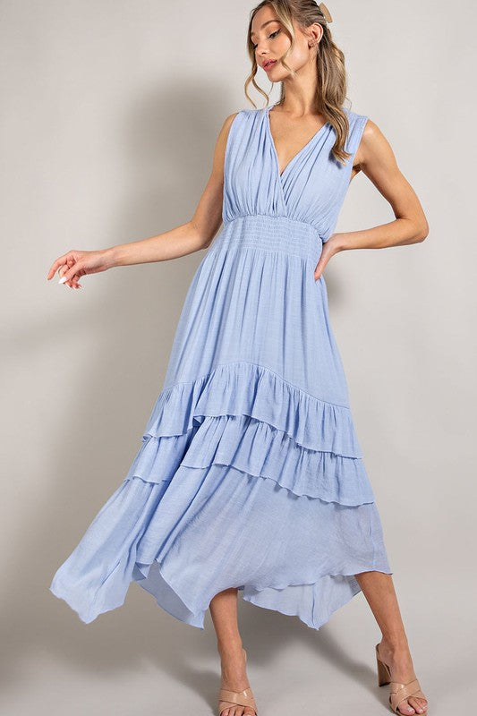 Ruffle Maxi Dress