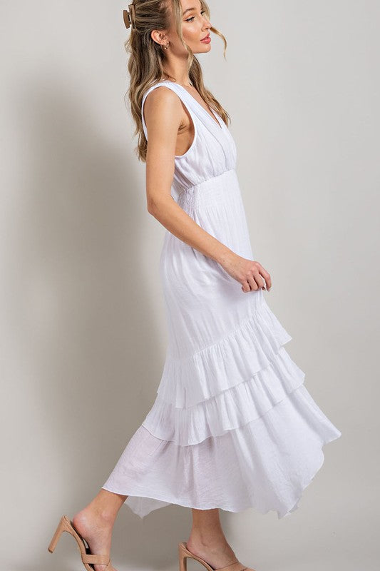 Ruffle Maxi Dress