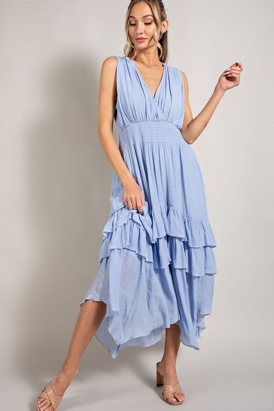Ruffle Maxi Dress