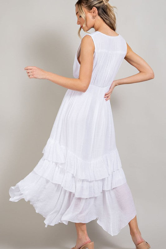 Ruffle Maxi Dress