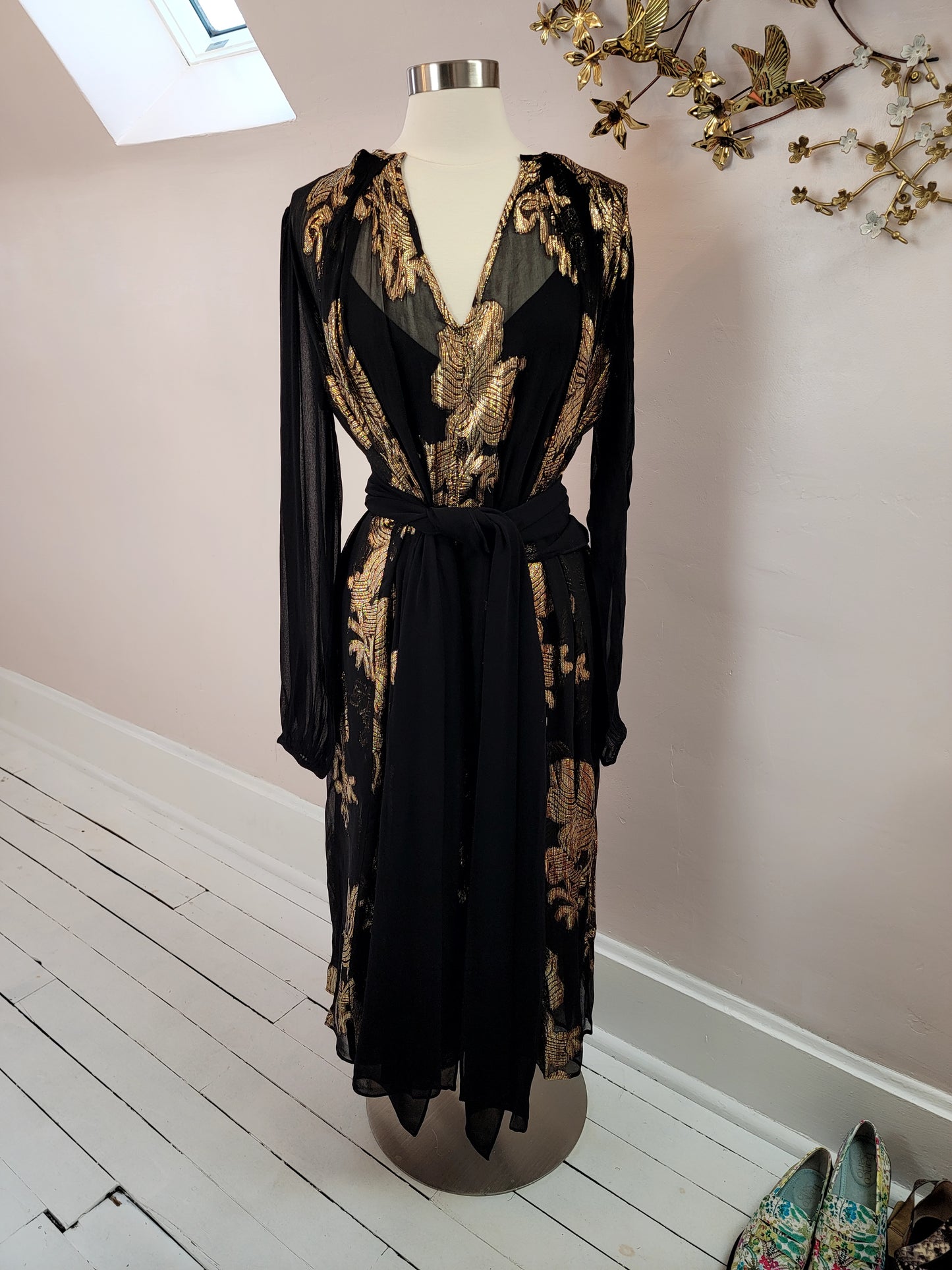 Rock Gold Metallic Dress