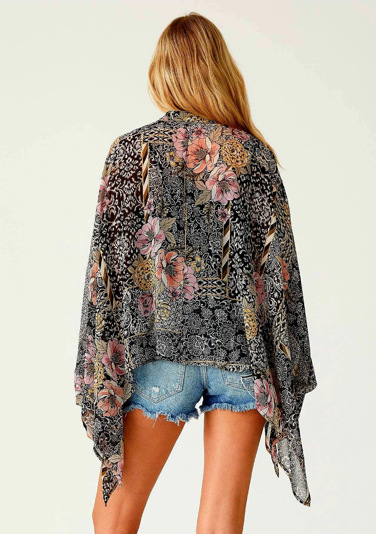 Sheer Asymmetrical Blouse