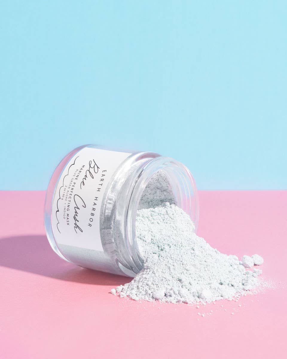 BLUE CRUSH Marine Perfecting Mask: Clay + Coconut Cream
