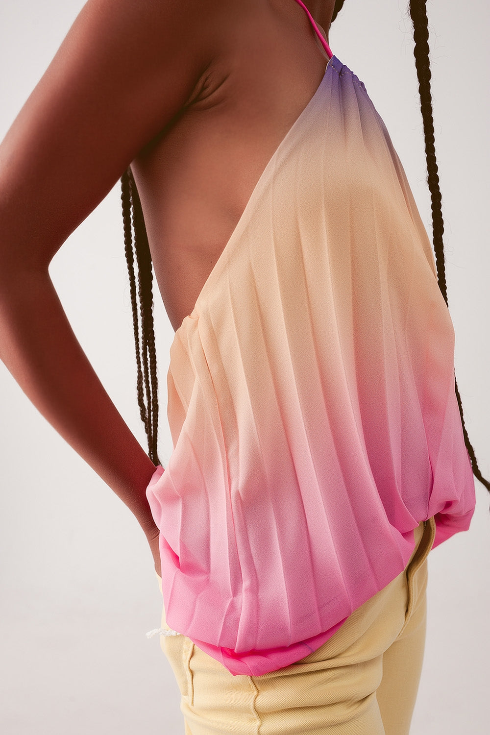 Kiki Top in Pink Ombre