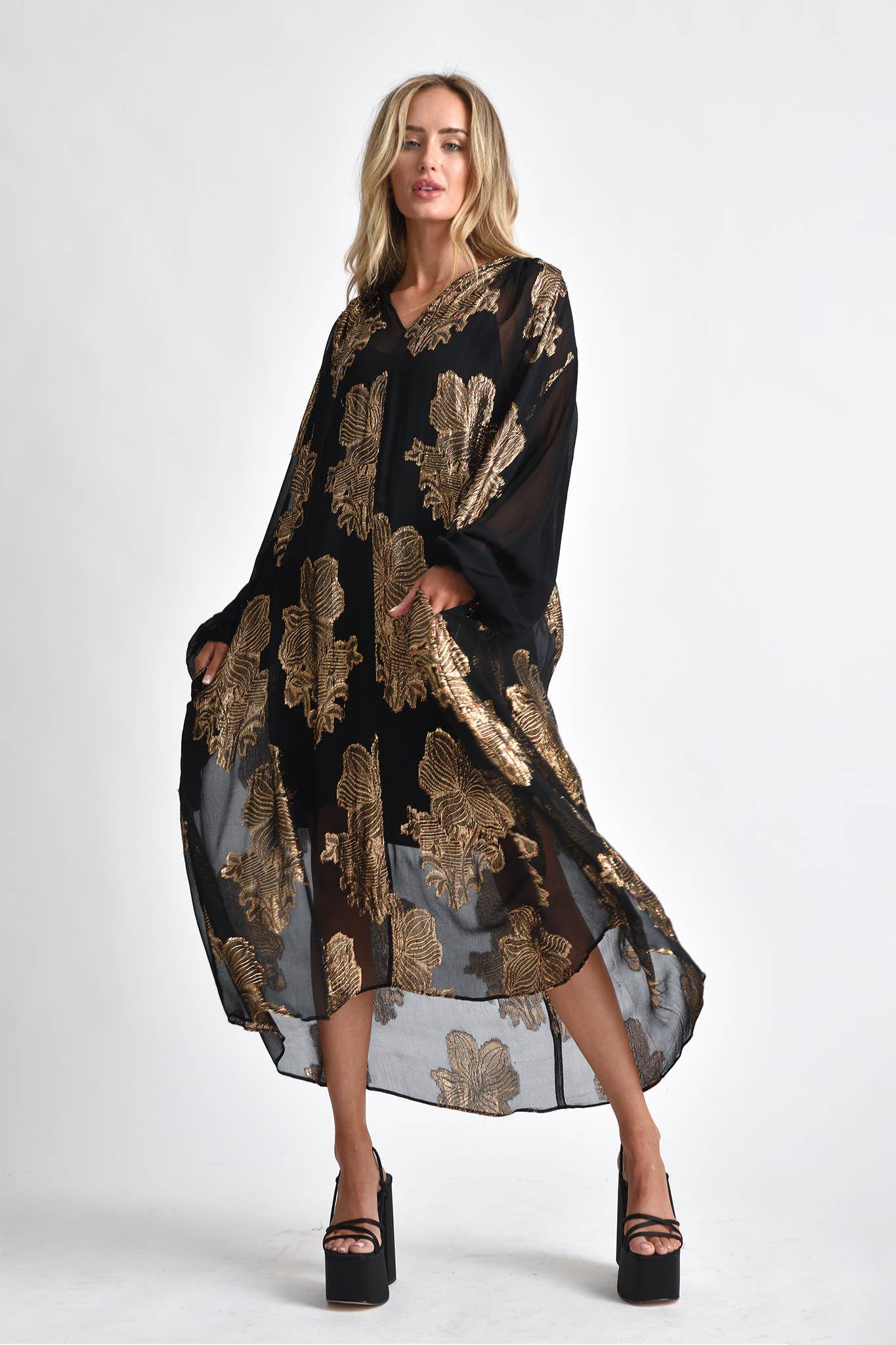 Rock Gold Metallic Dress