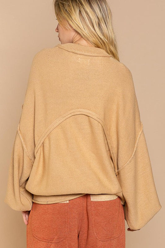 Slouchy Knit Top