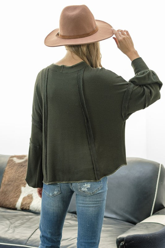 Loren Puff Sleeve Pullover