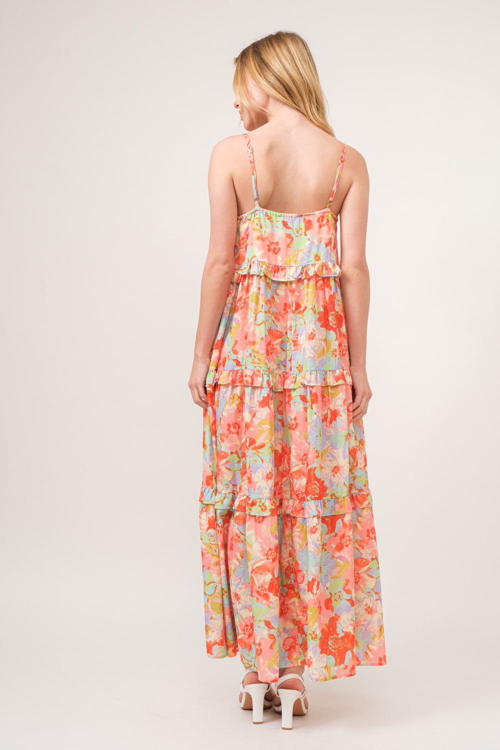 Fleur Ruffled Tiered Maxi Dress