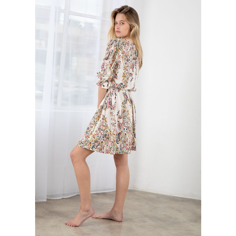 Poppy Print Dress - Fornire Boutique