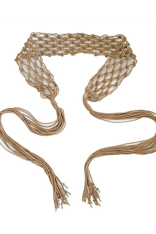 Macrame Sash