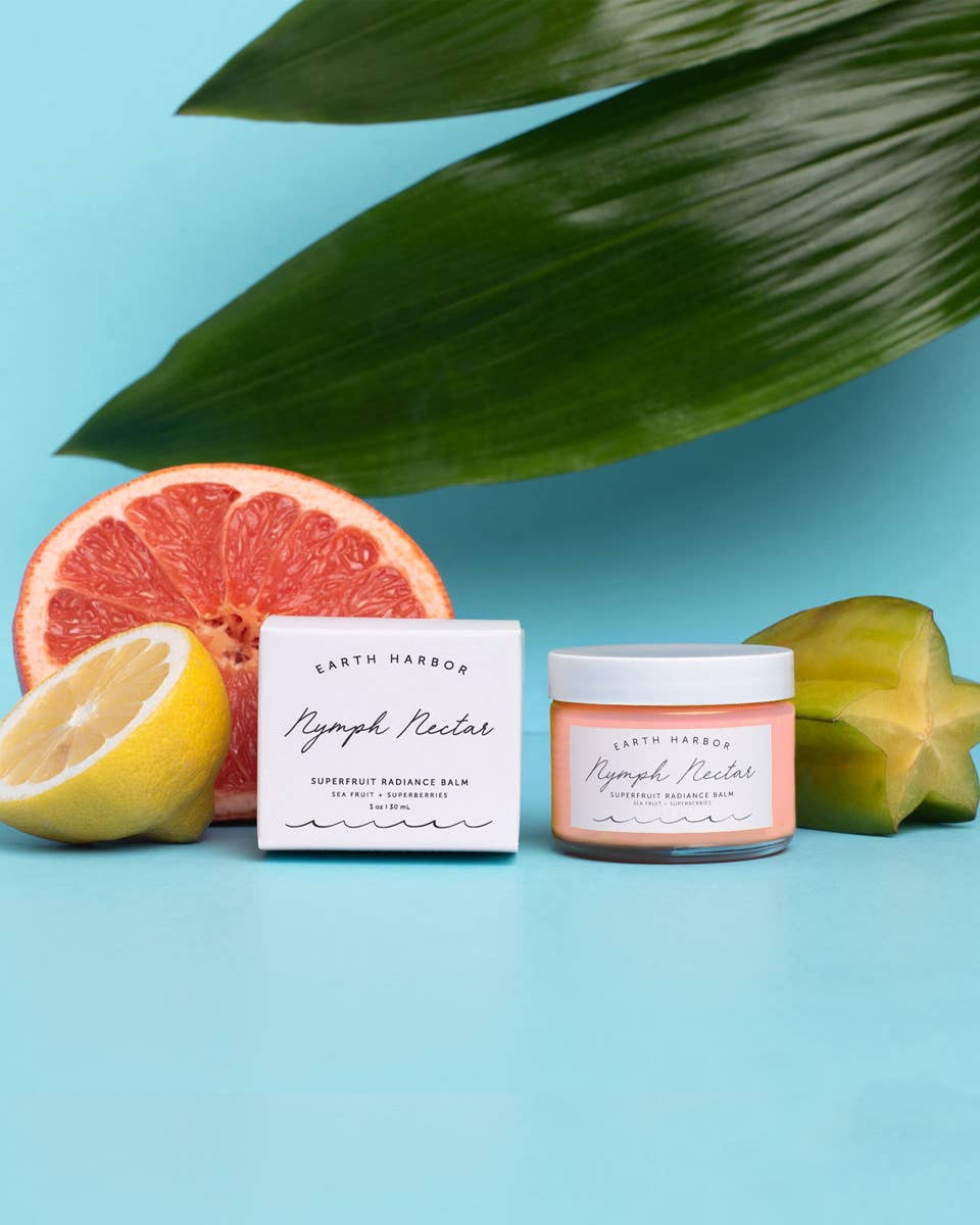 NYMPH NECTAR Superfruit Radiance Balm: Vitamins + Amino Acid: 1 oz
