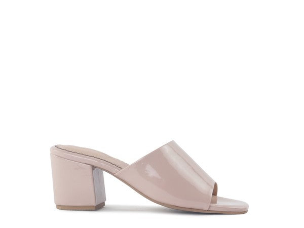 LONDON RAG DUMPLINN Slip-On Block Heel Sandal