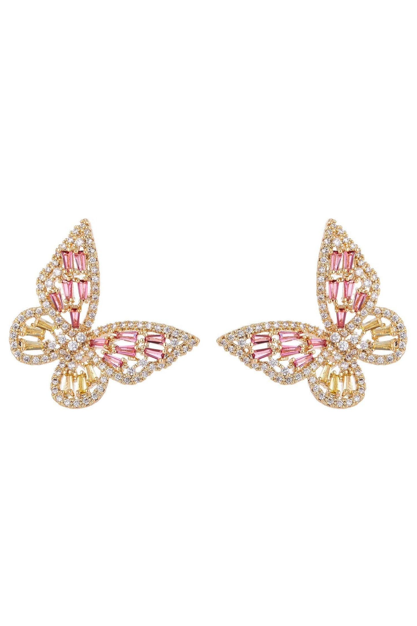 Caludina Earrings - Pink