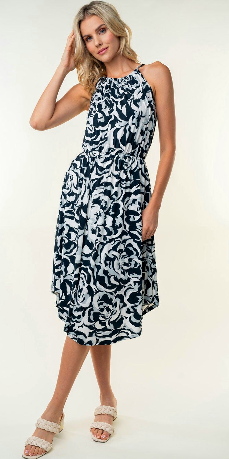 Twyla Ruched Floral Dress