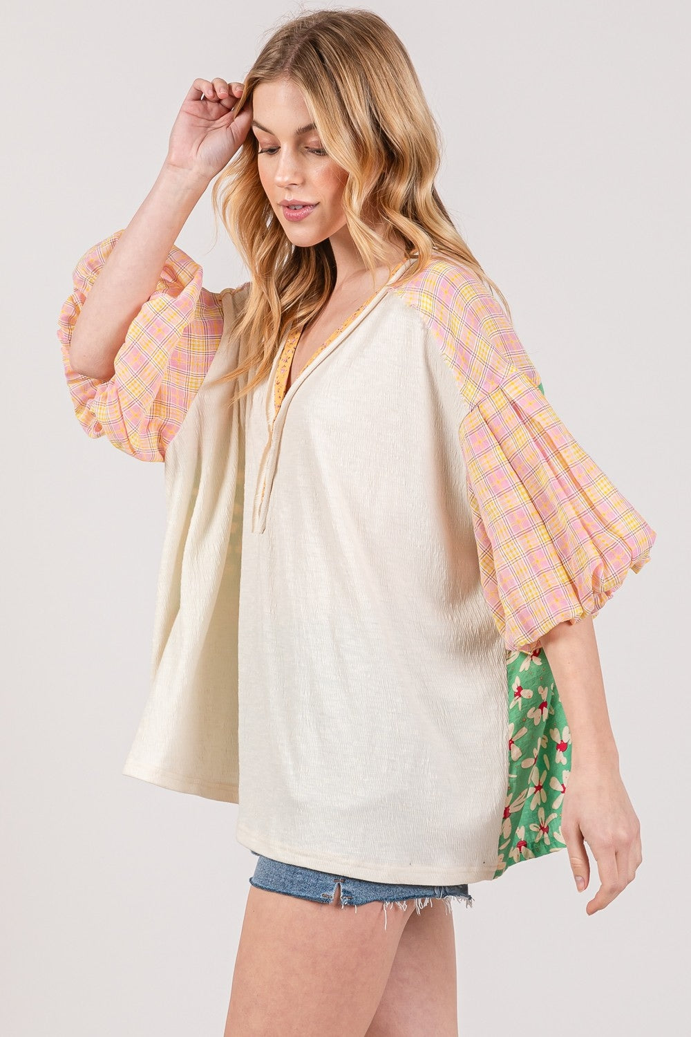 Maggie Color Block Top