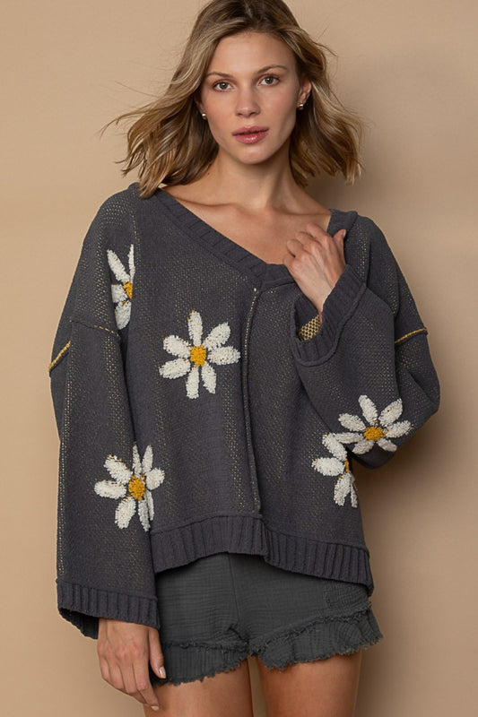 Floral Sweater