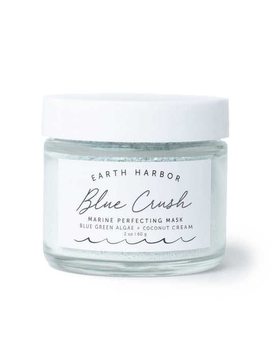 BLUE CRUSH Marine Perfecting Mask: Clay + Coconut Cream