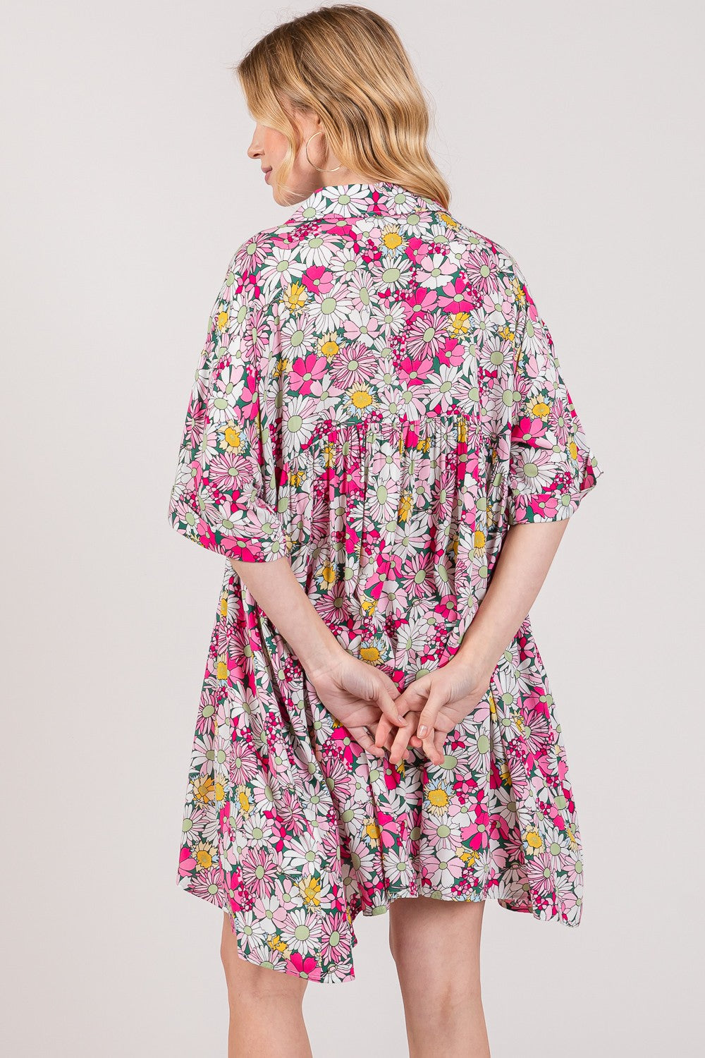 Bloom Shirt Dress