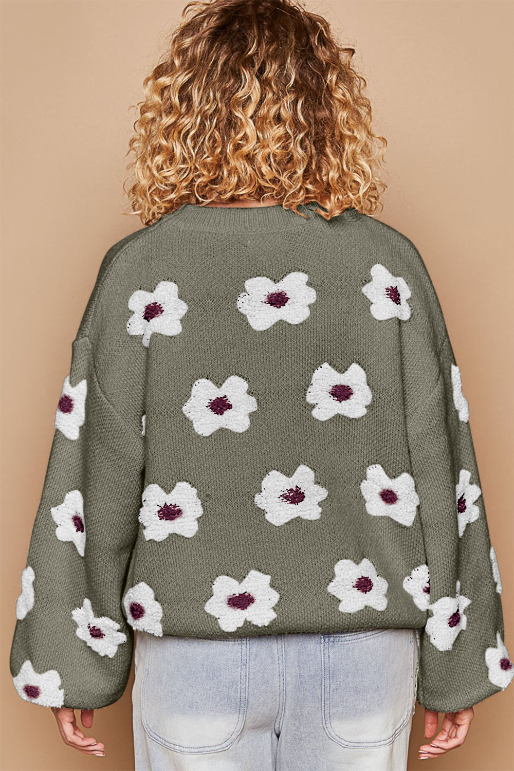 Daisy Pattern Sweater