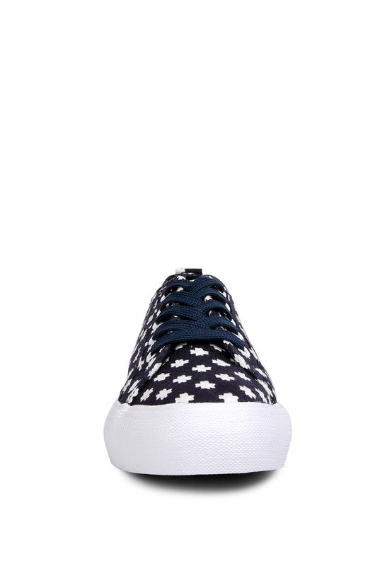 Glam Doll Knitted Platform Sneakers