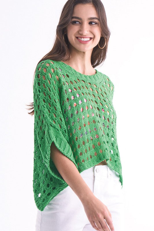 Kelsi Crochet Top