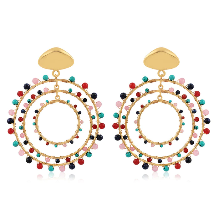 Maria Hoop Earrings - Fornire Boutique