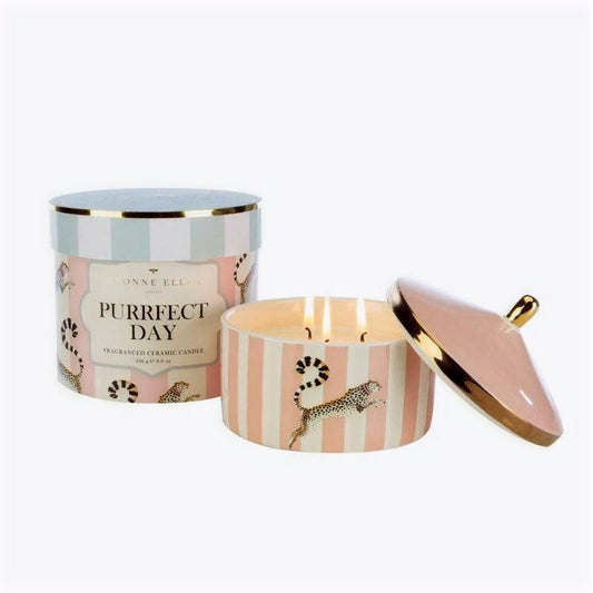 The Purrfect Day 3 Wick Candle - Fornire Boutique