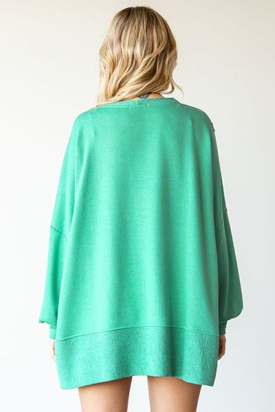 Relaxed Dropped Shoulder Top